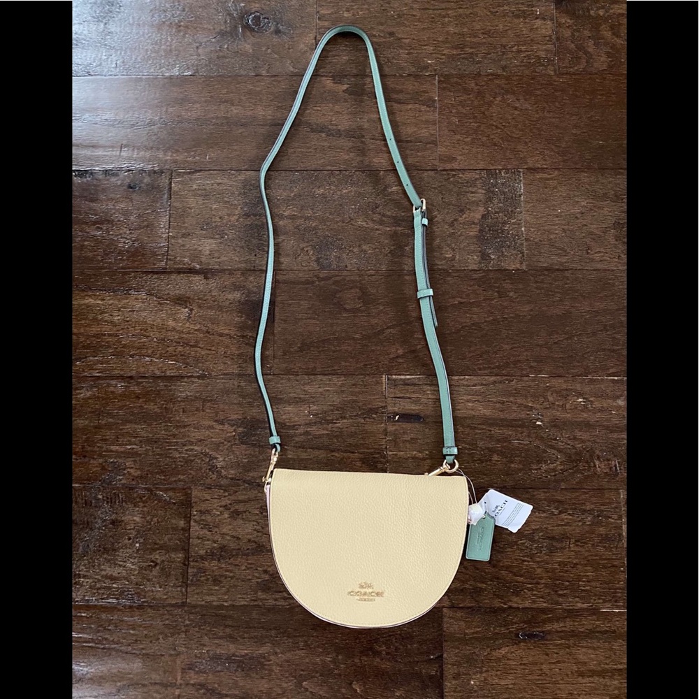 Coach Crossbody In Colorblock Vanilla Cream Multi - Picture 14 of 16